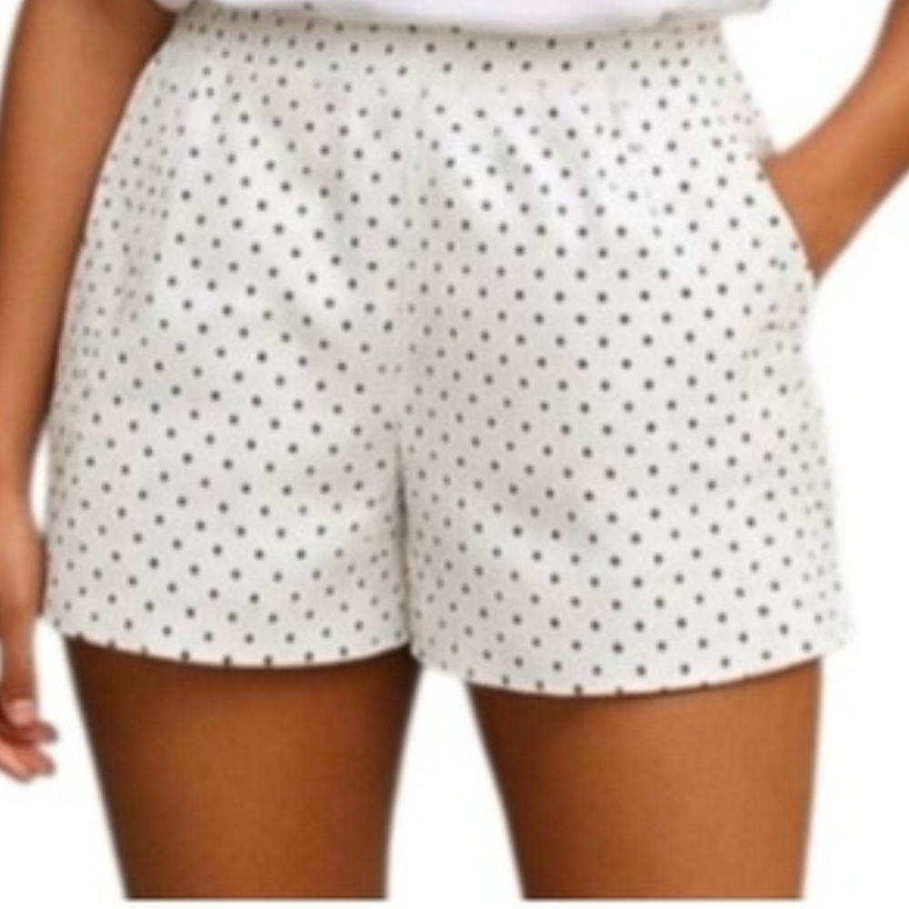 Kate Spade High Waist Shorts with Black Dots